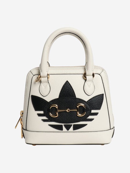 Black and white Horsebit 1955 shoulder bag product image