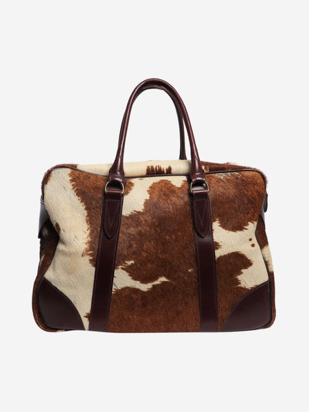 Brown vintage cowhide bag product image