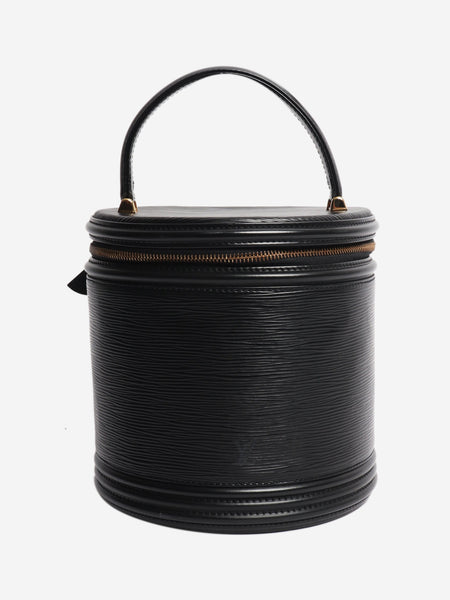 Black Epi leather vanity bag product image