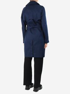 Ralph Lauren Navy belted trench coat - size M