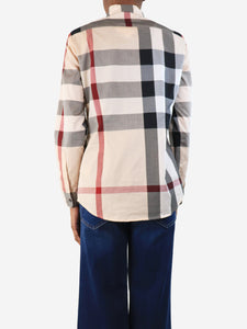 Burberry Multicolour check shirt - size XS