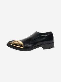 Black steel-cap leather shoes - size EU 38 Flat Shoes Jil Sander 