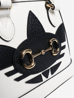 Black and white Horsebit 1955 shoulder bag Shoulder bags Gucci 