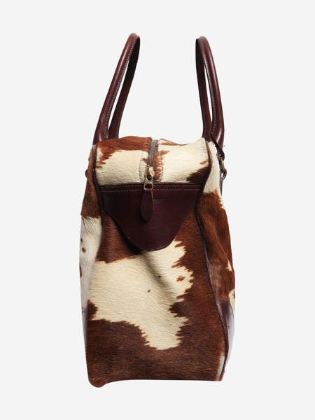 Brown vintage cowhide bag alternate image