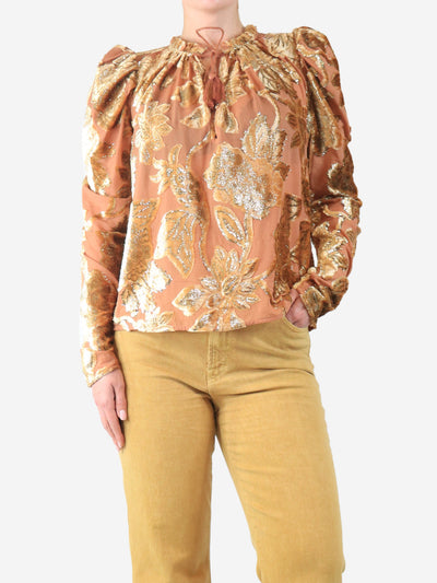 Pink camilla blouse - size UK 10 Tops Ulla Johnson 