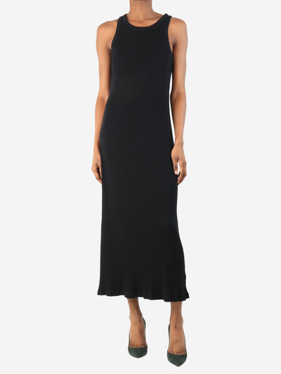 Black ribbed tank dress - size XS Dresses The Row 