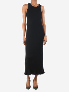 The Row Black ribbed tank dress - size XS