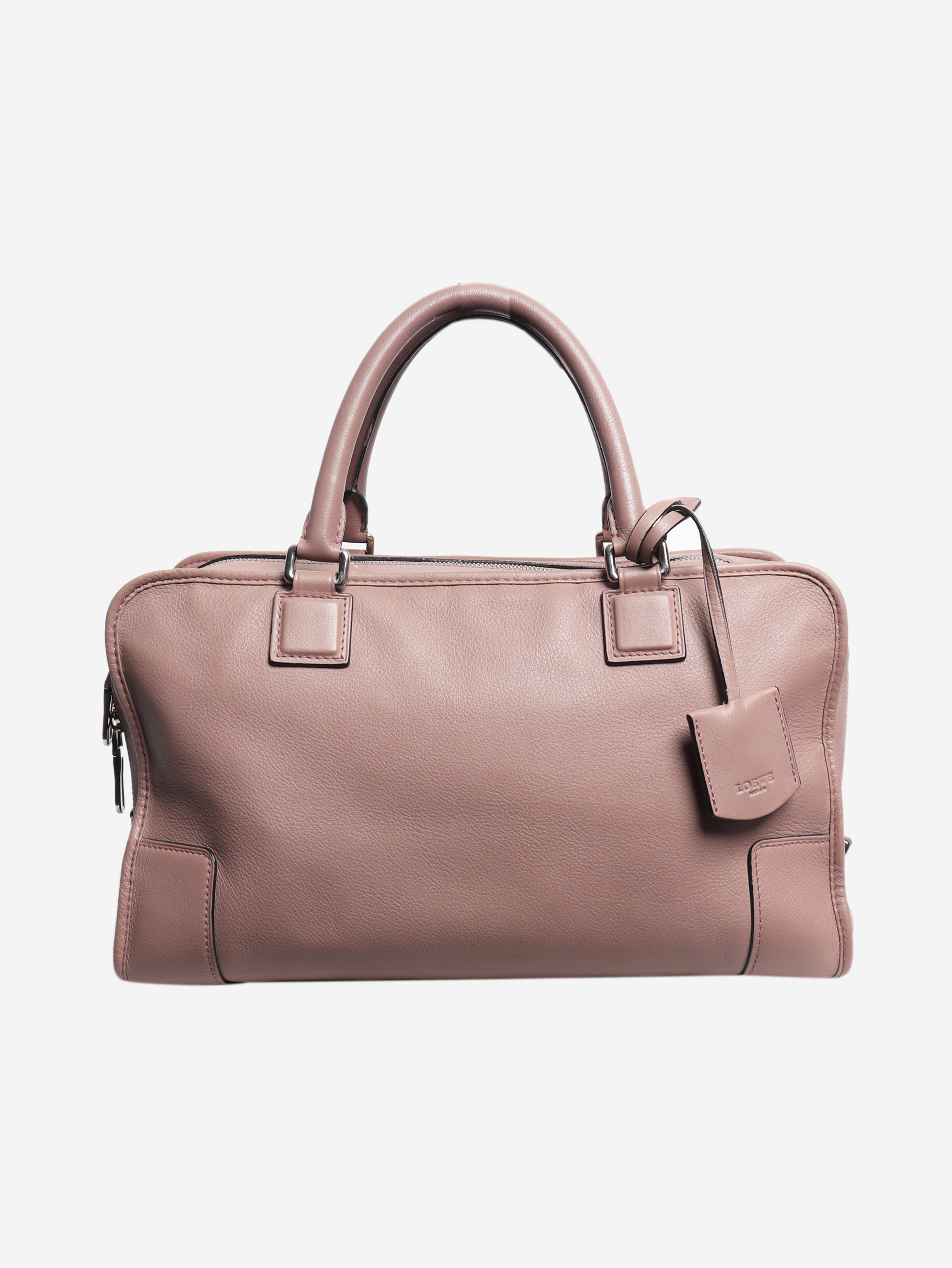 Purple leather Amazona bag