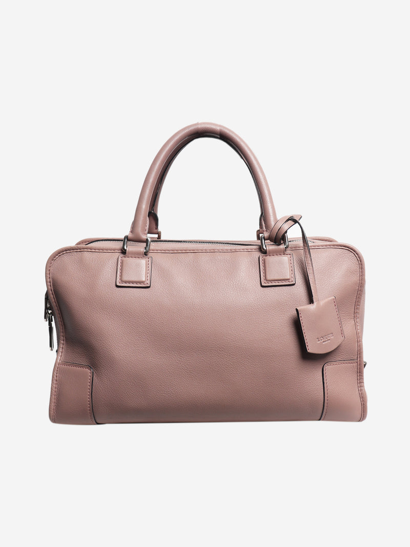 Purple leather Amazona bag