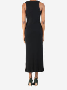 The Row Black ribbed tank dress - size XS