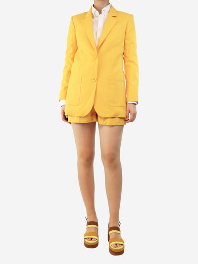 Yellow blazer and shorts set - size UK 8 Sets Racil 