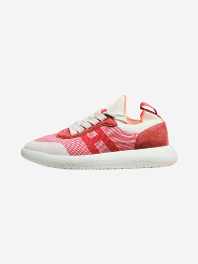 Red and white Crew trainers - size EU 38.5 (UK 5.5) Trainers Hermes 