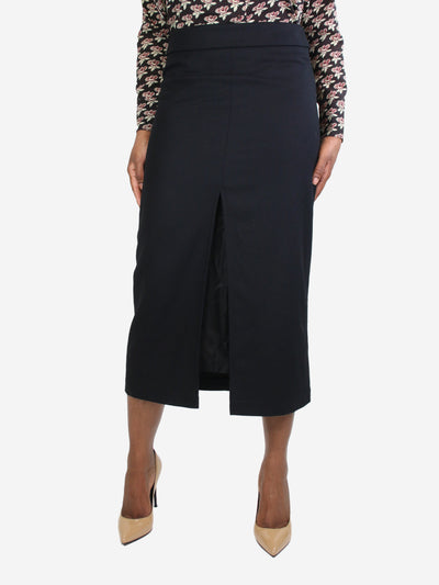 Black slit skirt - size UK 12 Skirts Dries Van Noten 