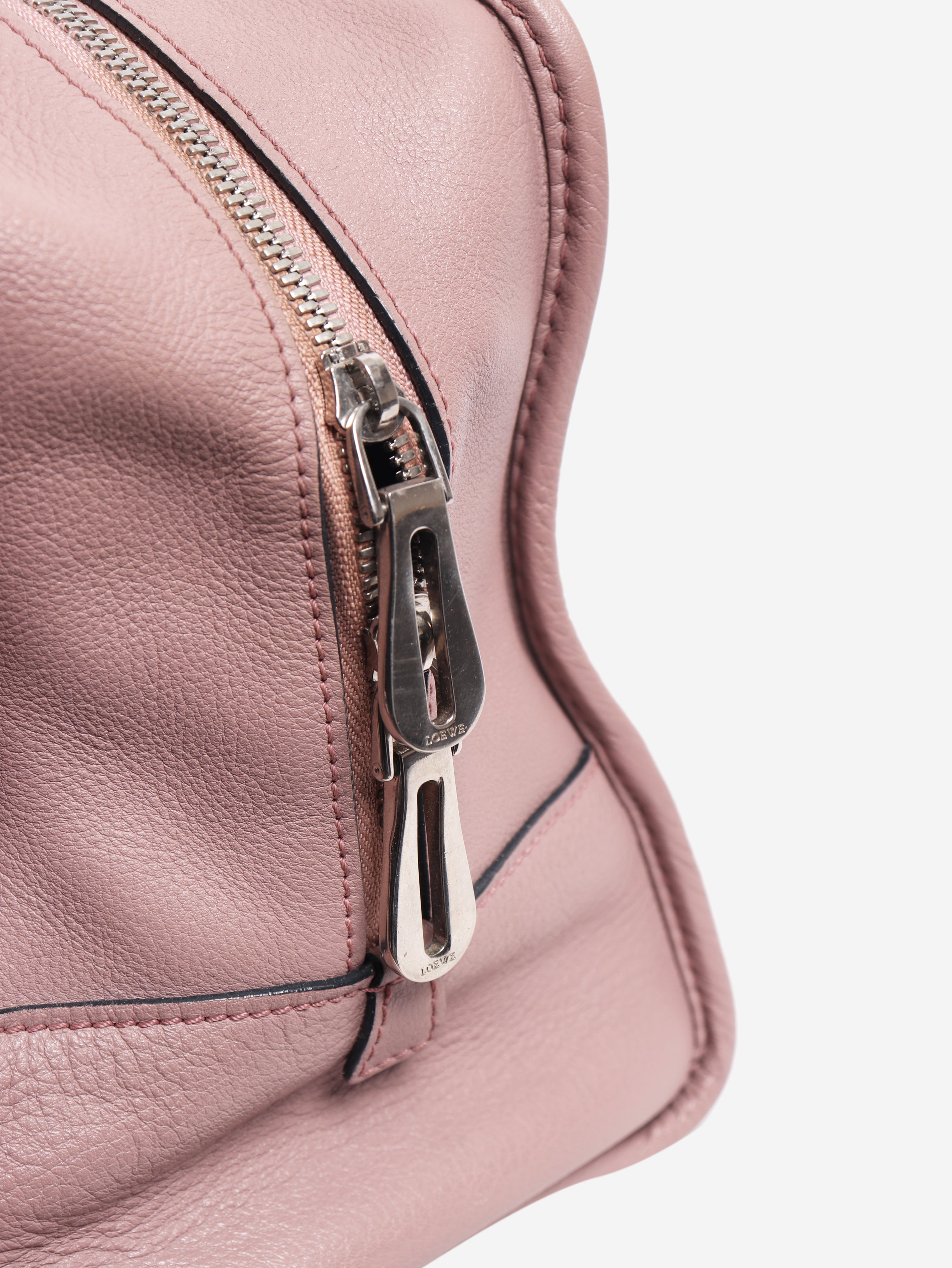 Purple leather Amazona bag