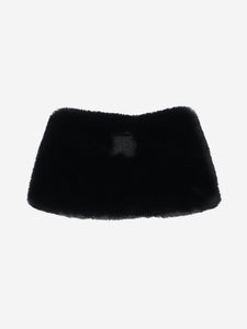 Goldbergh Black Frost fluffy collar