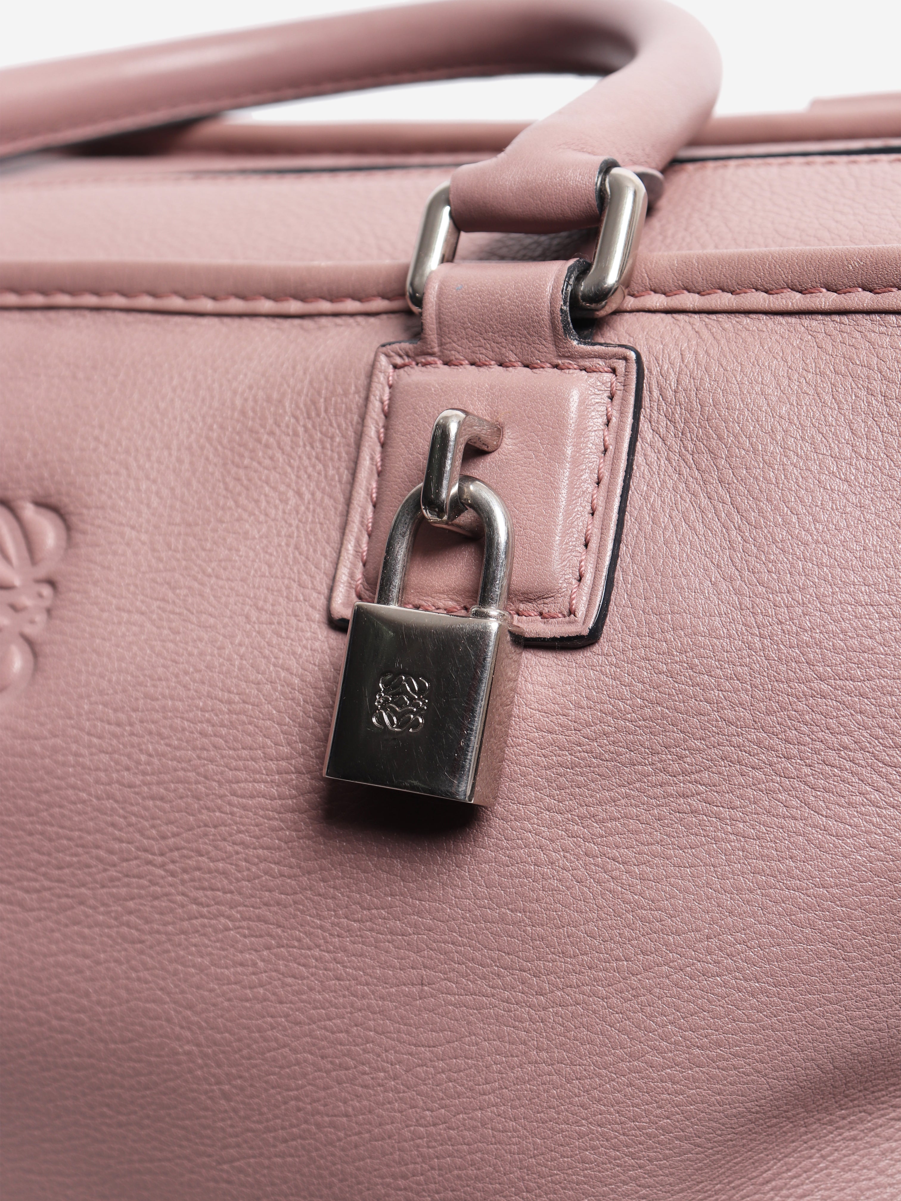 Purple leather Amazona bag