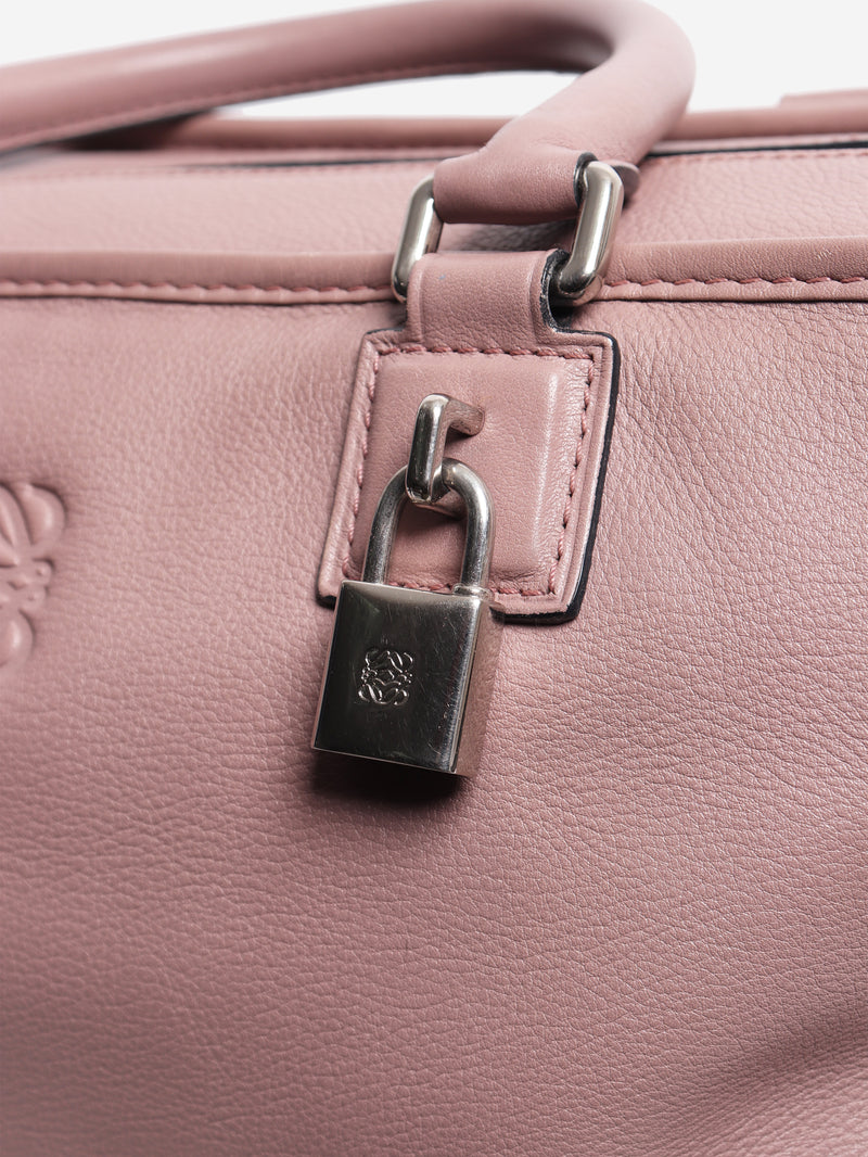 Purple leather Amazona bag