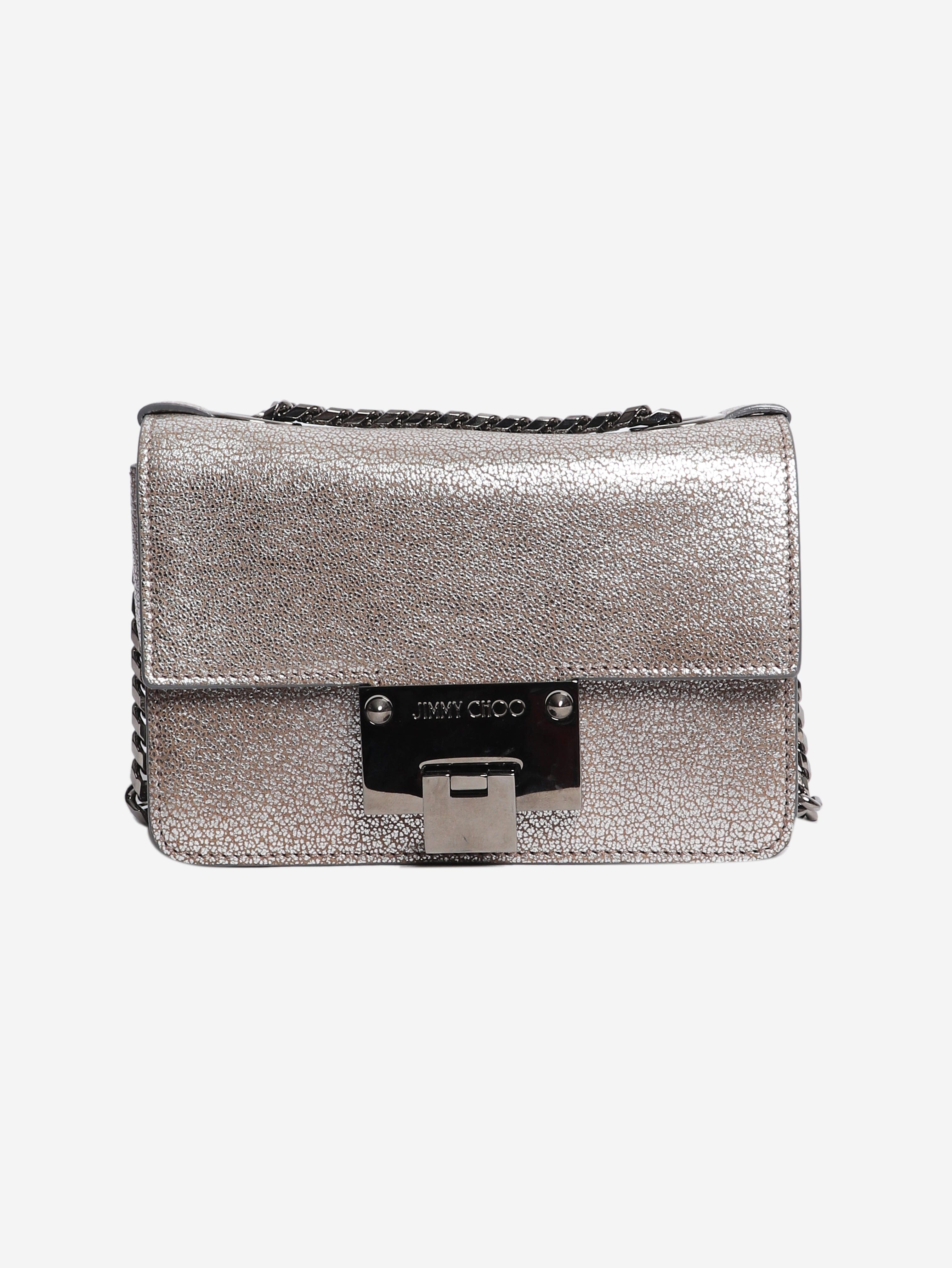 Silver Rebel cross-body bag Cross-body bags Jimmy Choo 