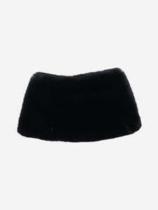 Goldbergh Black Frost fluffy collar