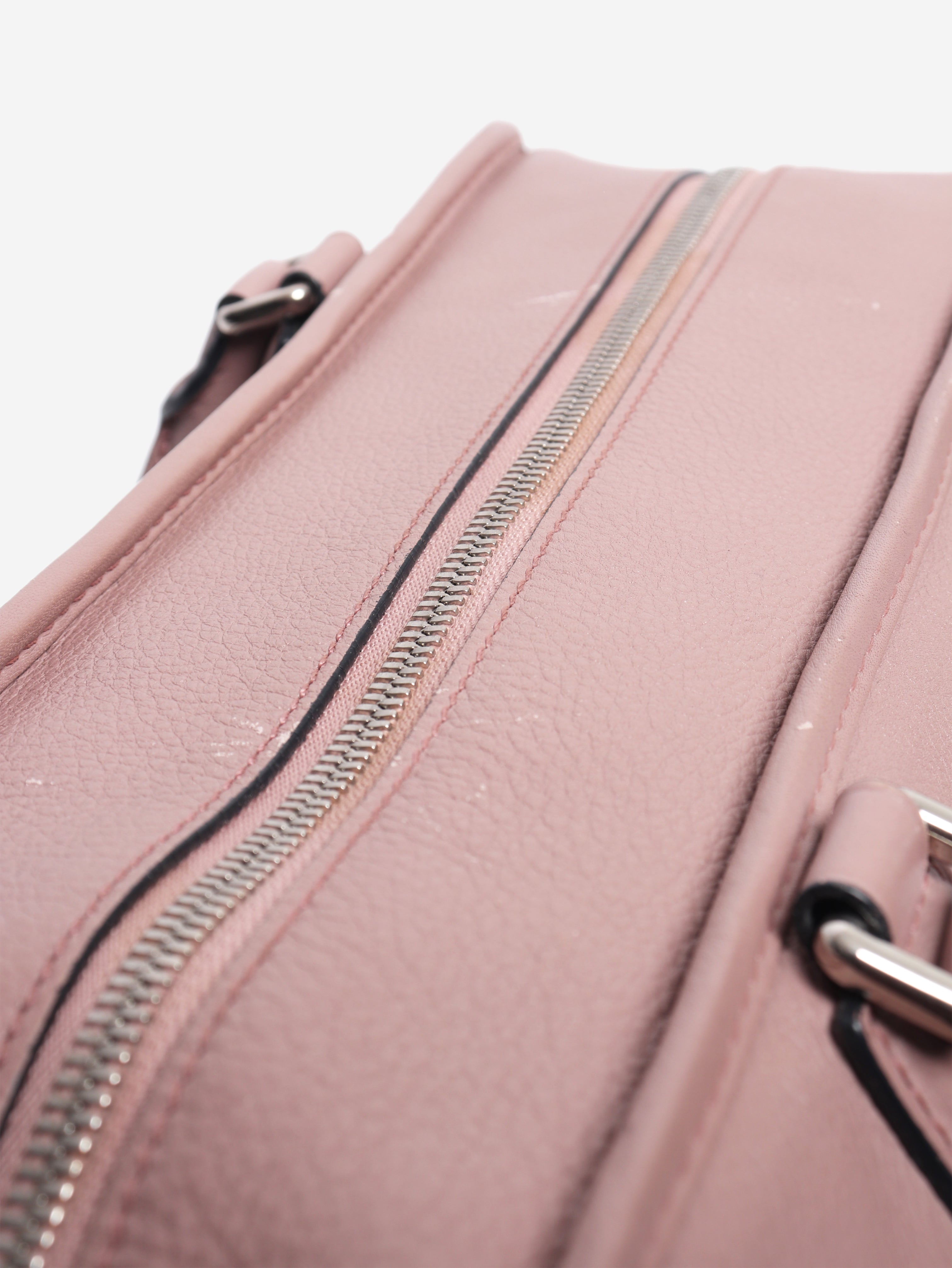 Purple leather Amazona bag