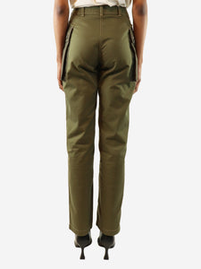 Loewe Green cargo trousers - size UK 4