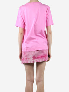 Sofie D'Hoore Pink short-sleeved t-shirt - size UK 6