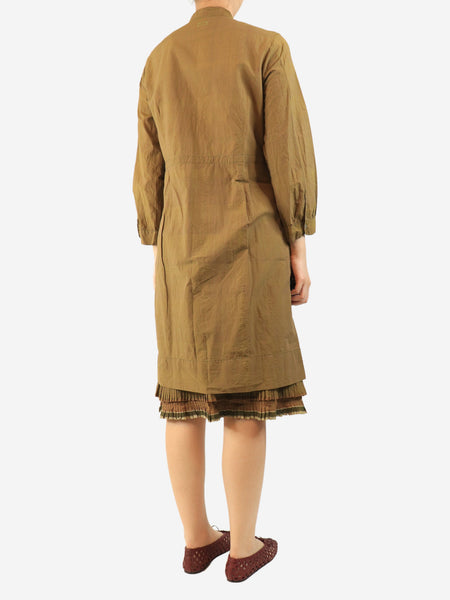 Khaki cotton pocket shirt - size L alternate image
