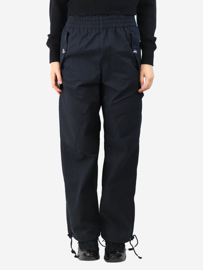 Black parachute trousers - size S Trousers Dion Lee 