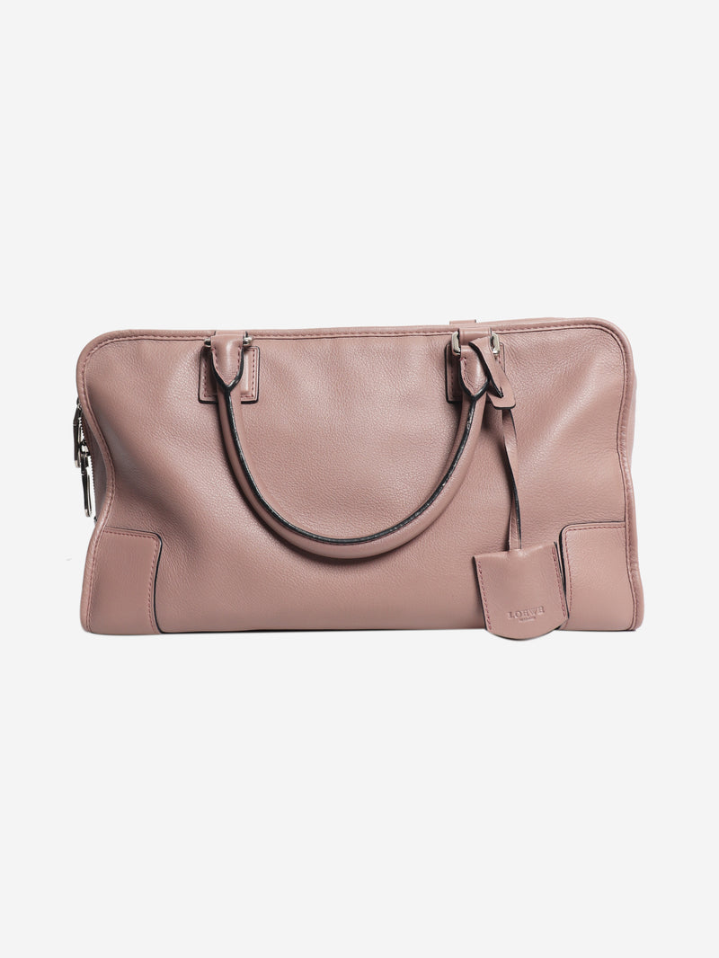 Purple leather Amazona bag