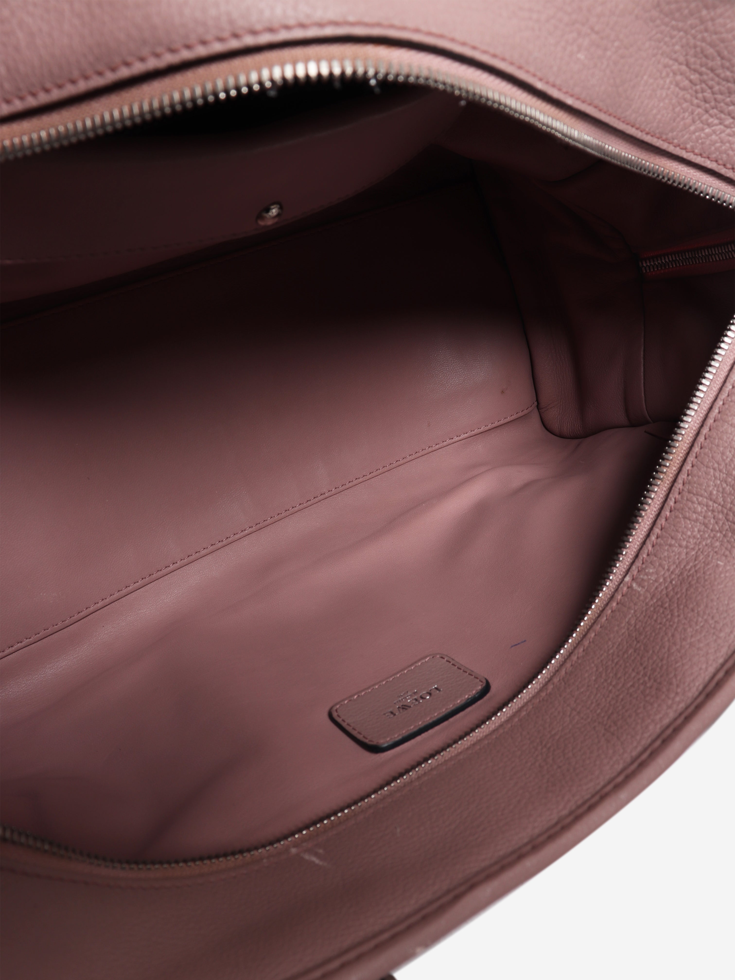 Purple leather Amazona bag