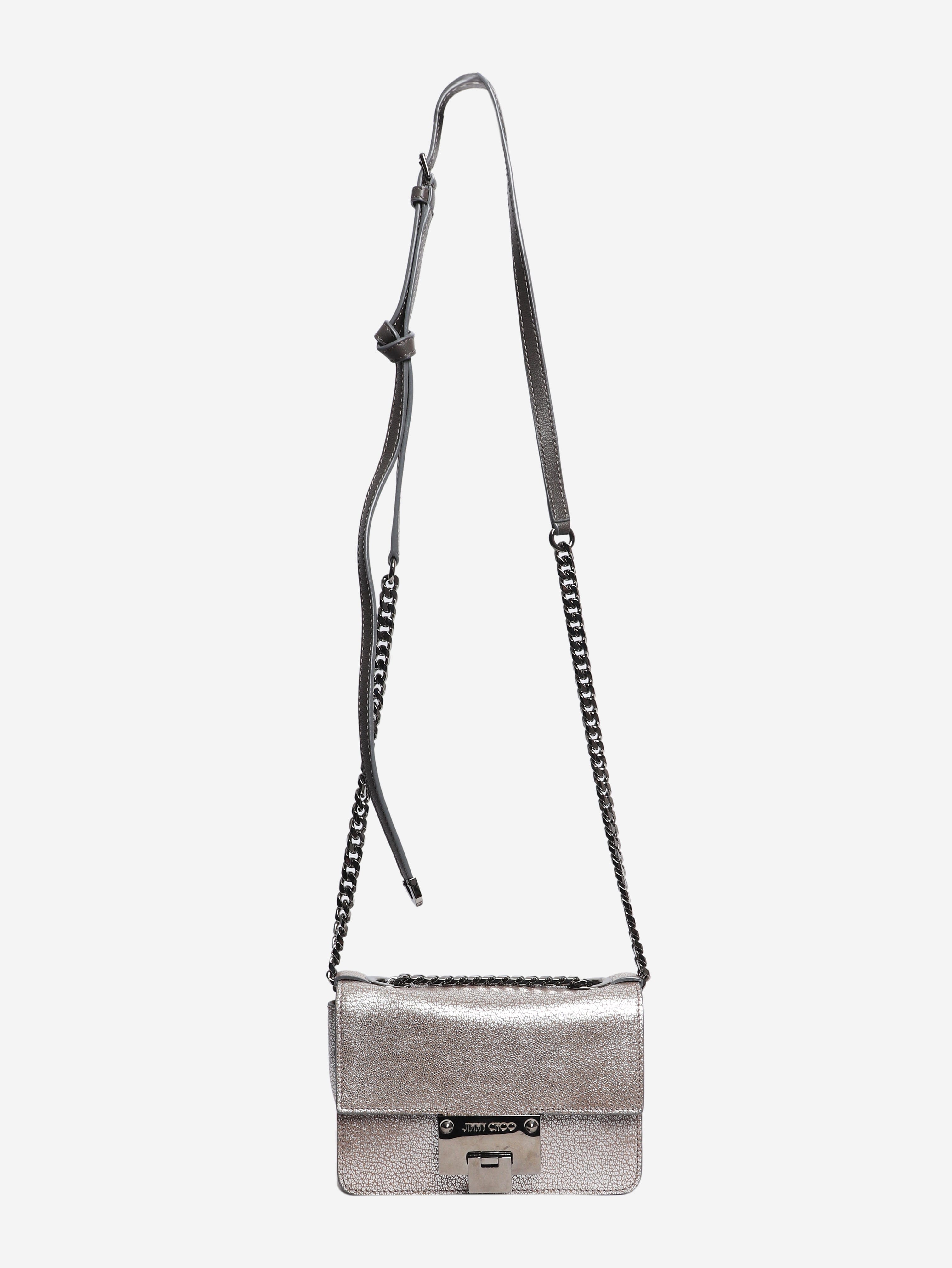 Silver Rebel cross-body bag Cross-body bags Jimmy Choo 