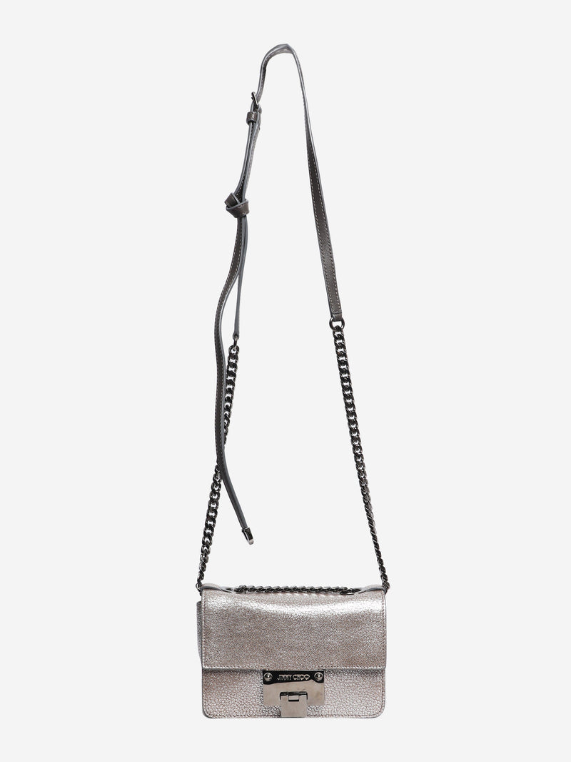 Silver Rebel cross-body bag Cross-body bags Jimmy Choo 