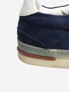 Navy suede trainers - size EU 39 Trainers Loro Piana 