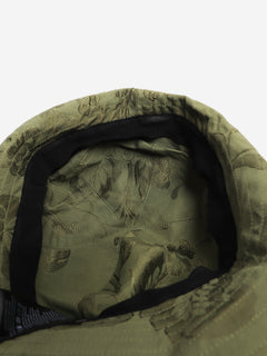 Green jacquard bucket hat Hats Erdem 