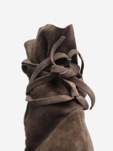 Zimmermann Brown suede ankle boots - size EU 39