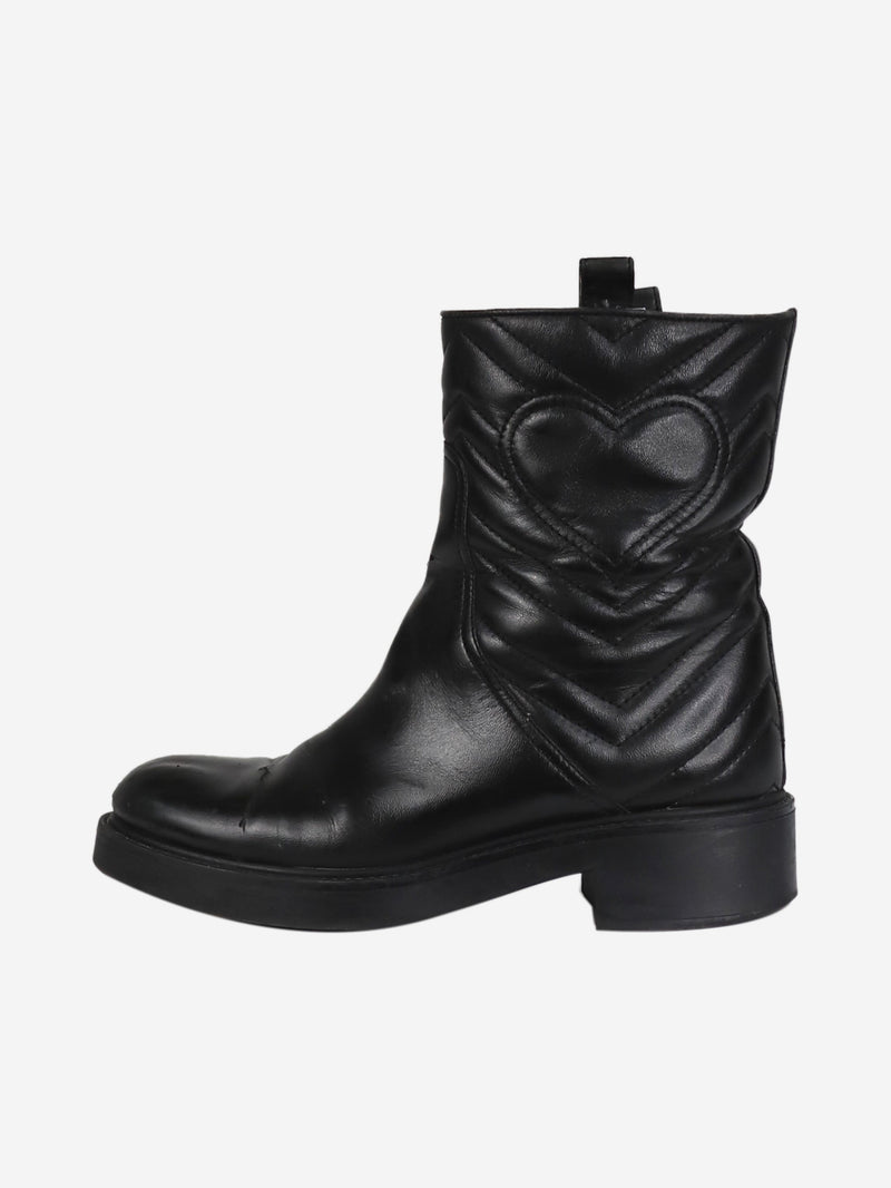 leather ankle boots EU 37.5