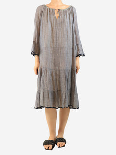 Faded blue sheer tunic - size L Dresses Dosa 
