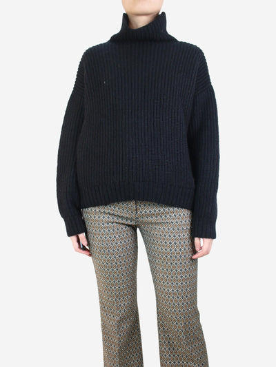 Black wool-blend jumper - size XS Knitwear Anine Bing 