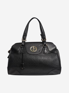 Black quilted shoulder bag Shoulder bags Giorgio Armani 
