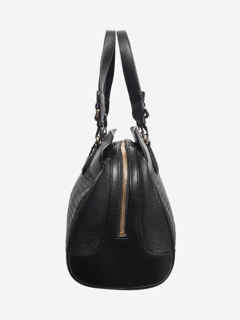 Black quilted shoulder bag Shoulder bags Giorgio Armani 