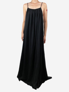 The Row Black cotton maxi dress - size L