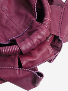 Loewe Purple Nappa Aire Anagram bag