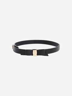 Black leather chocker Necklaces Salvatore Ferragamo 