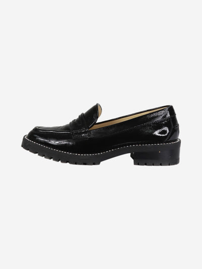 Black patent loafers - size EU 37.5 Flat Shoes Jimmy Choo 