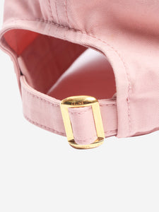 Celine Pink logo cap - size L