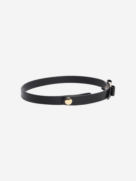 Black leather chocker alternate image