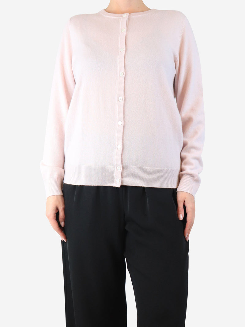 Light pink cashmere cardigan - size M Knitwear N.Peal 