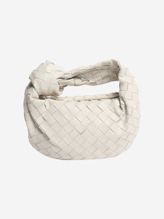 White mini Jodie bag Shoulder bags Bottega Veneta 