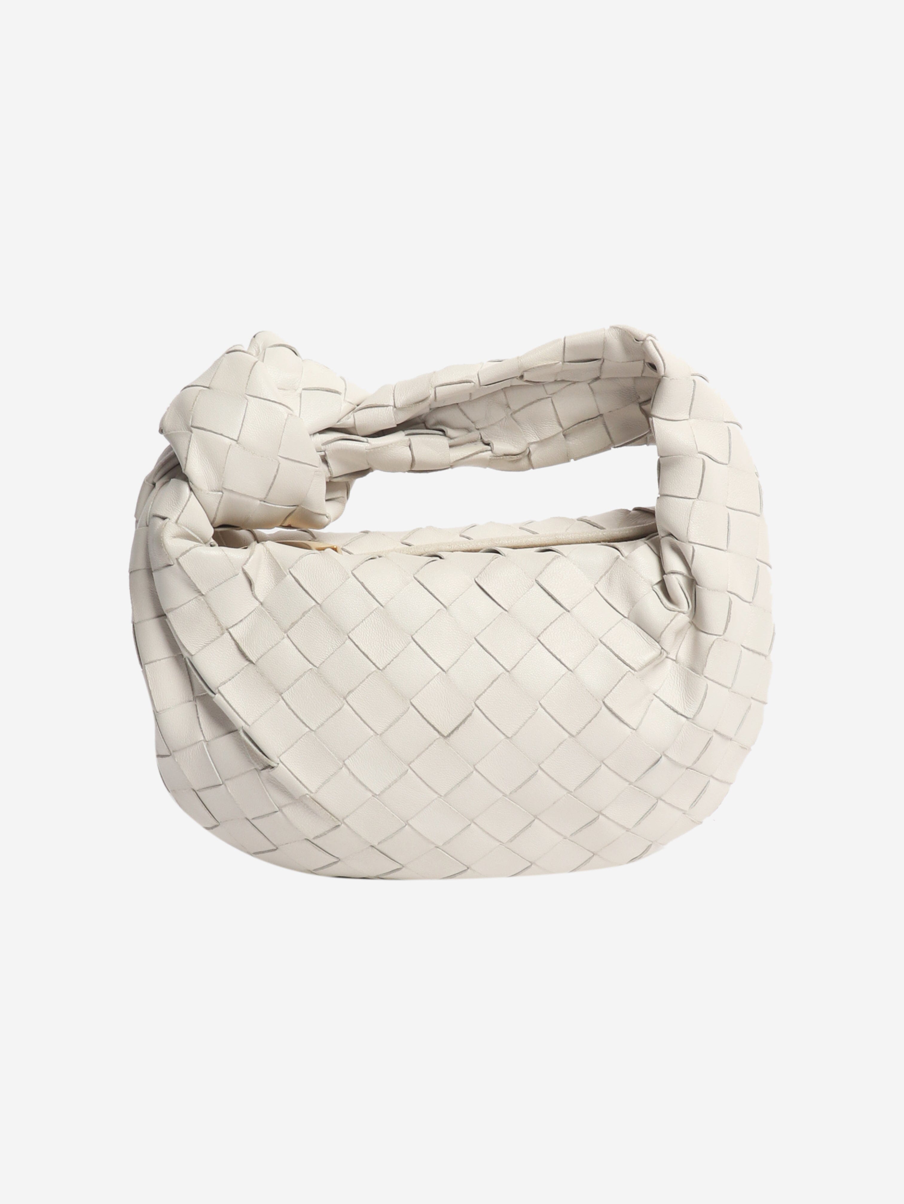 White mini Jodie bag Shoulder bags Bottega Veneta 
