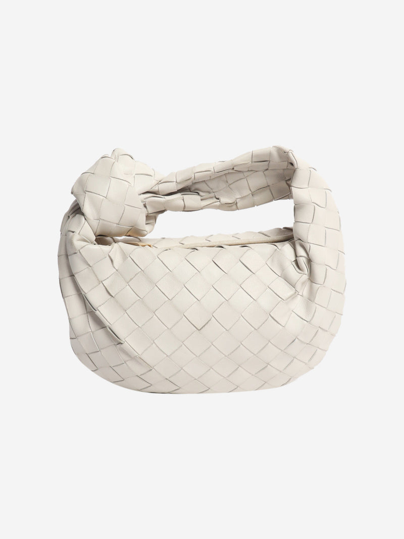 White mini Jodie bag Shoulder bags Bottega Veneta 